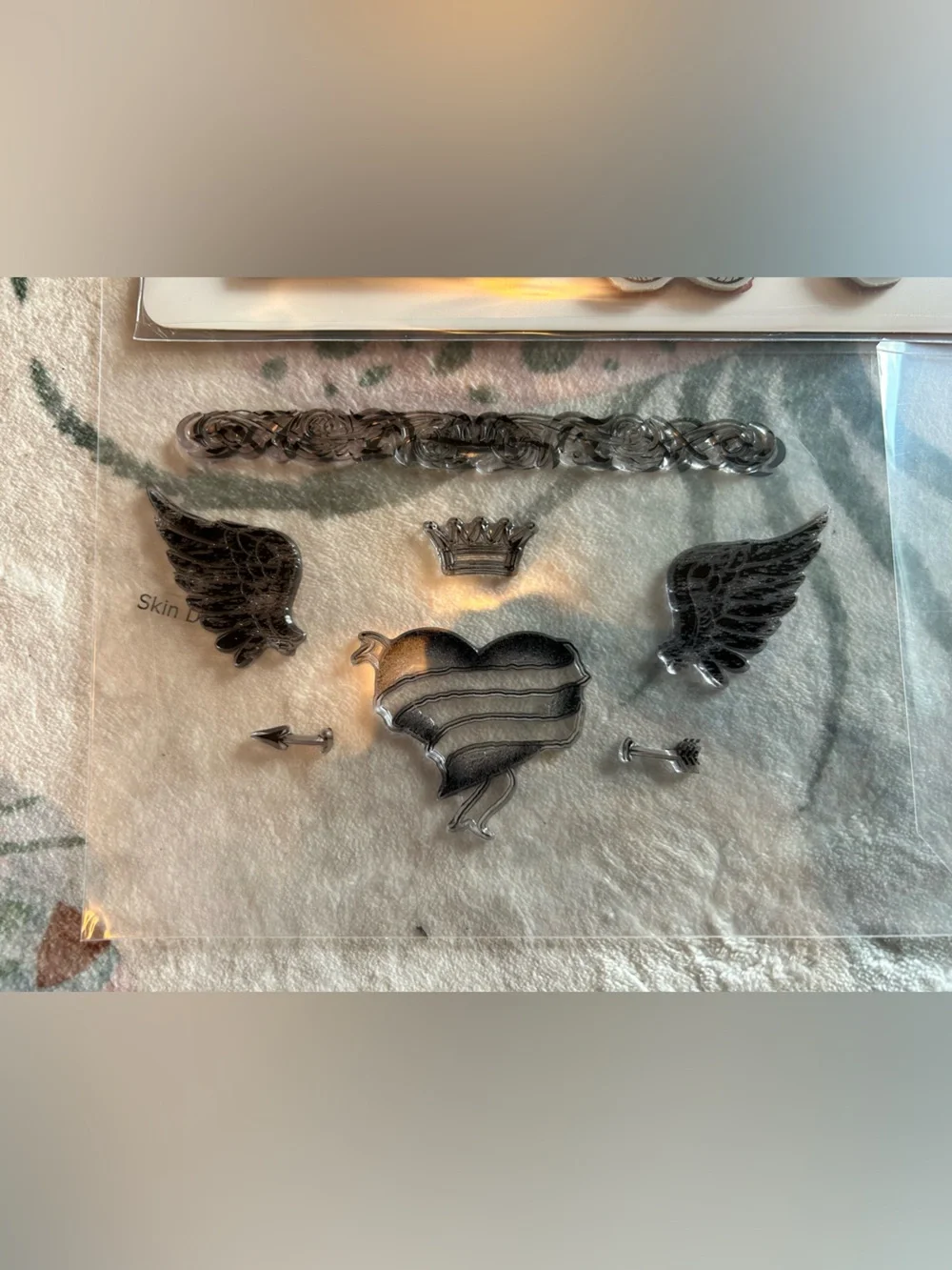 Set of Tattoo and Outdoors Stamps